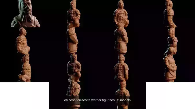 chinese terracotta warrior figurines