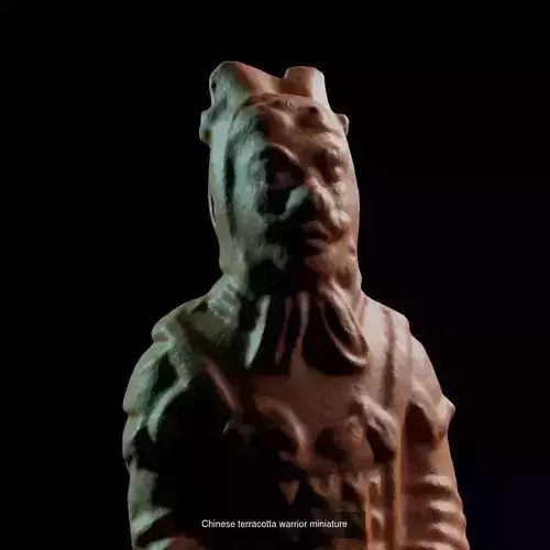 chinese terracotta warrior figurines 3D Model Collection