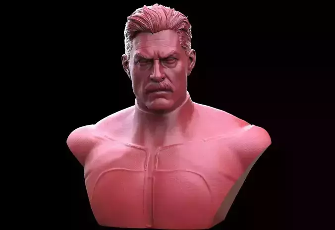 Omniman Bust