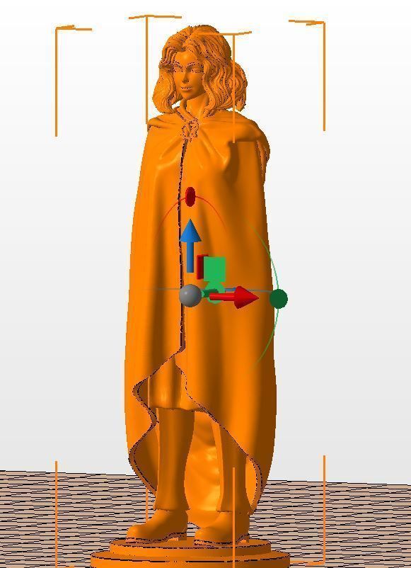 Melina Elden ring fanart 3D print model_1