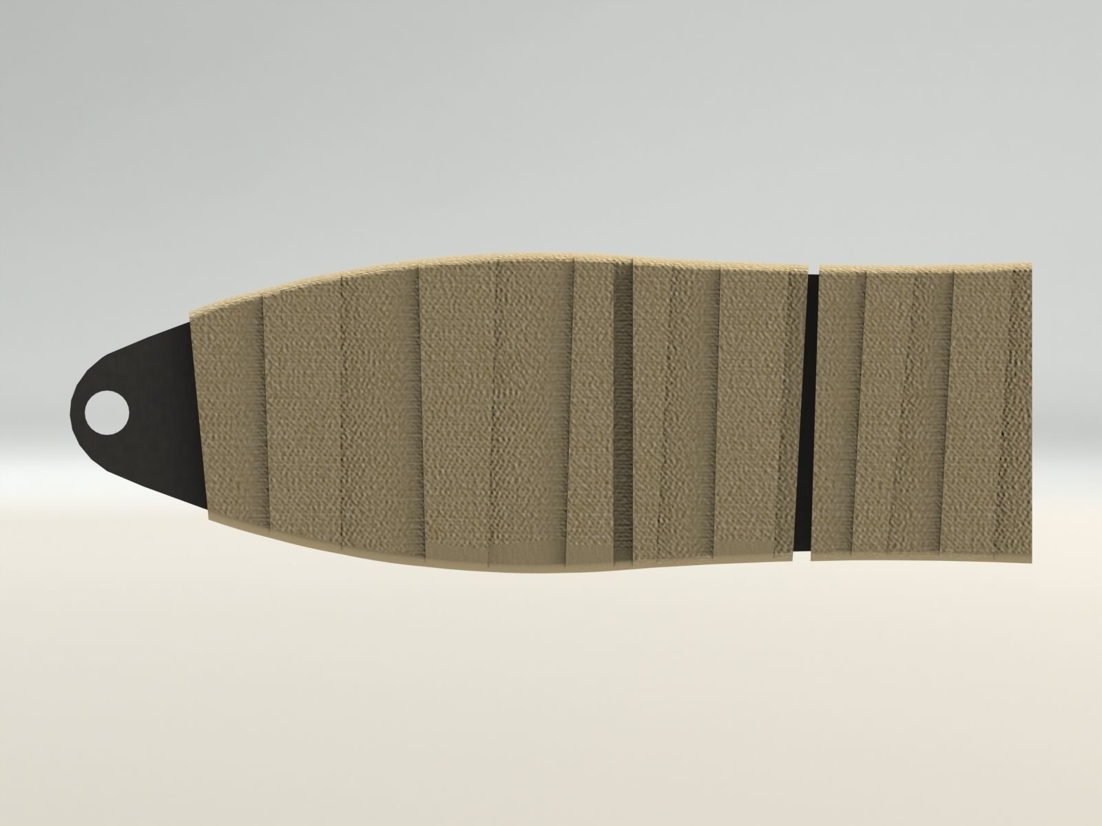skeleton knife  3D print model_4