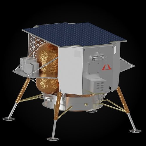 Astrobotic Peregrine Lunar Lander 3D model