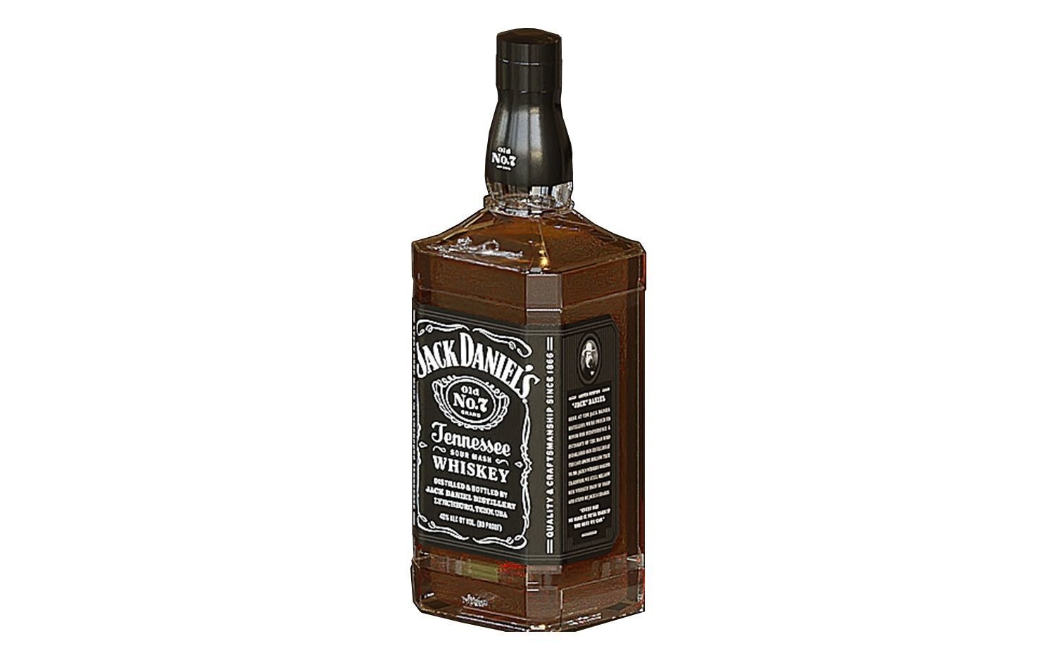 Jack Daniels Free 3D model_1