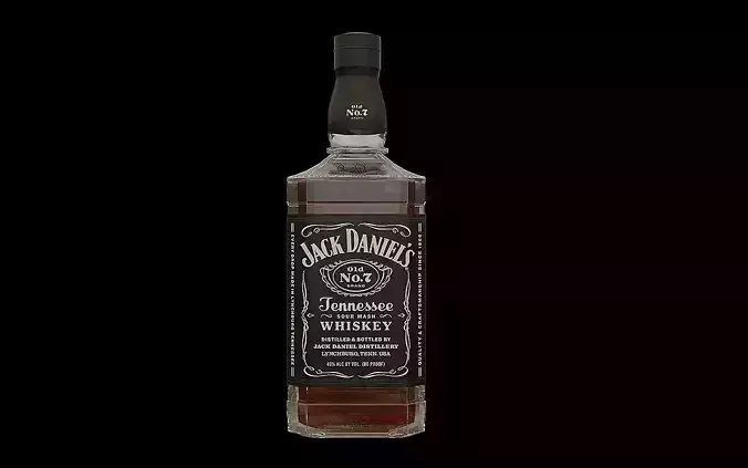 Jack Daniels Free 3D model