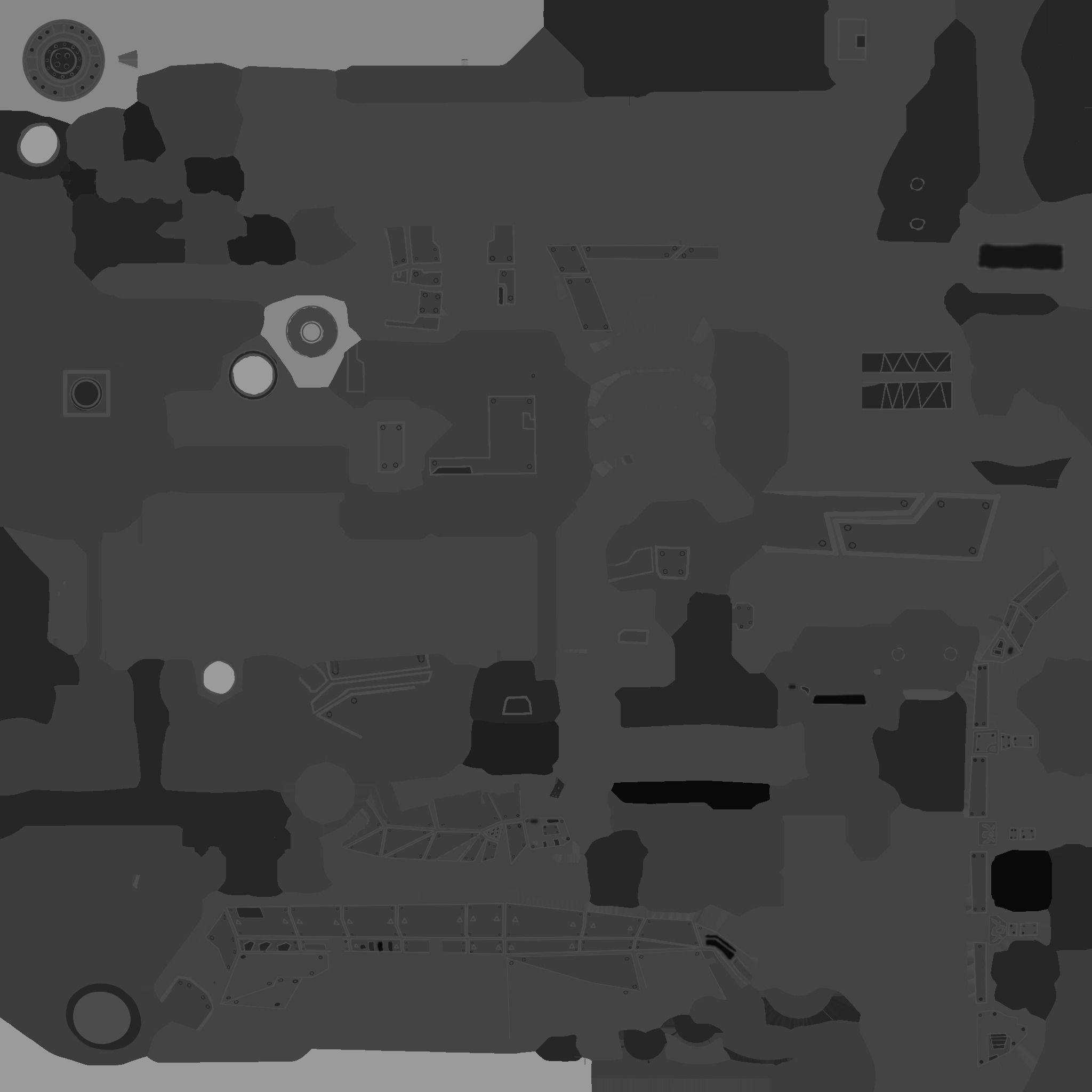 Warp A2 Predtaror Tank Assault Gim Low-poly 3D model_24