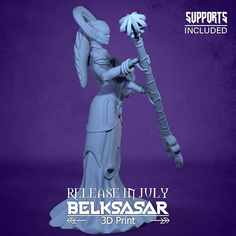 Priestess Seed of Elders Normal and Topless 3D print model_15