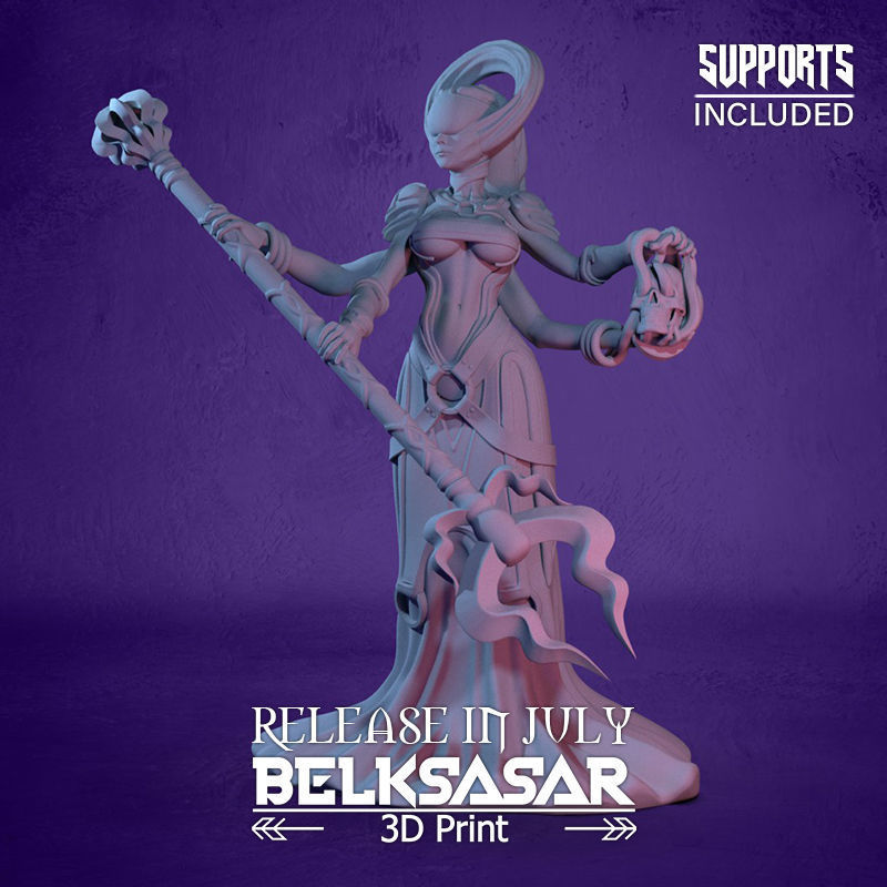 Priestess Seed of Elders Normal and Topless 3D print model_4