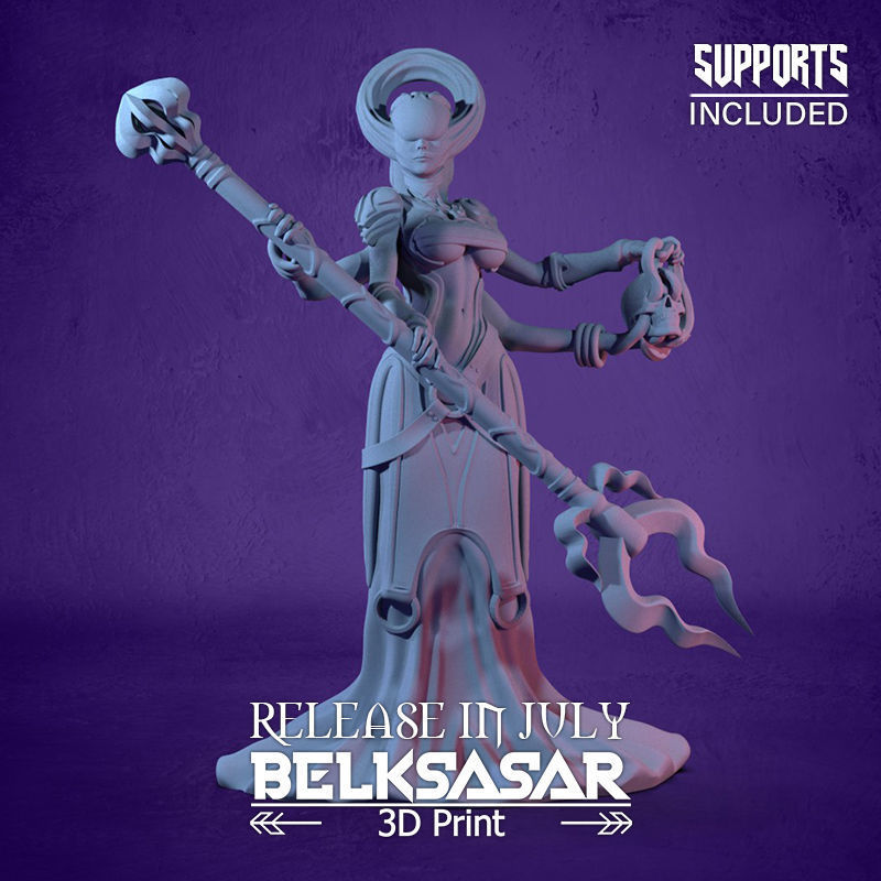 Priestess Seed of Elders Normal and Topless 3D print model_2