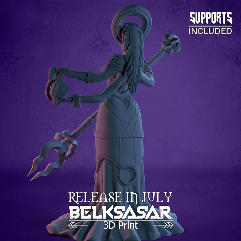 Priestess Seed of Elders Normal and Topless 3D print model_9