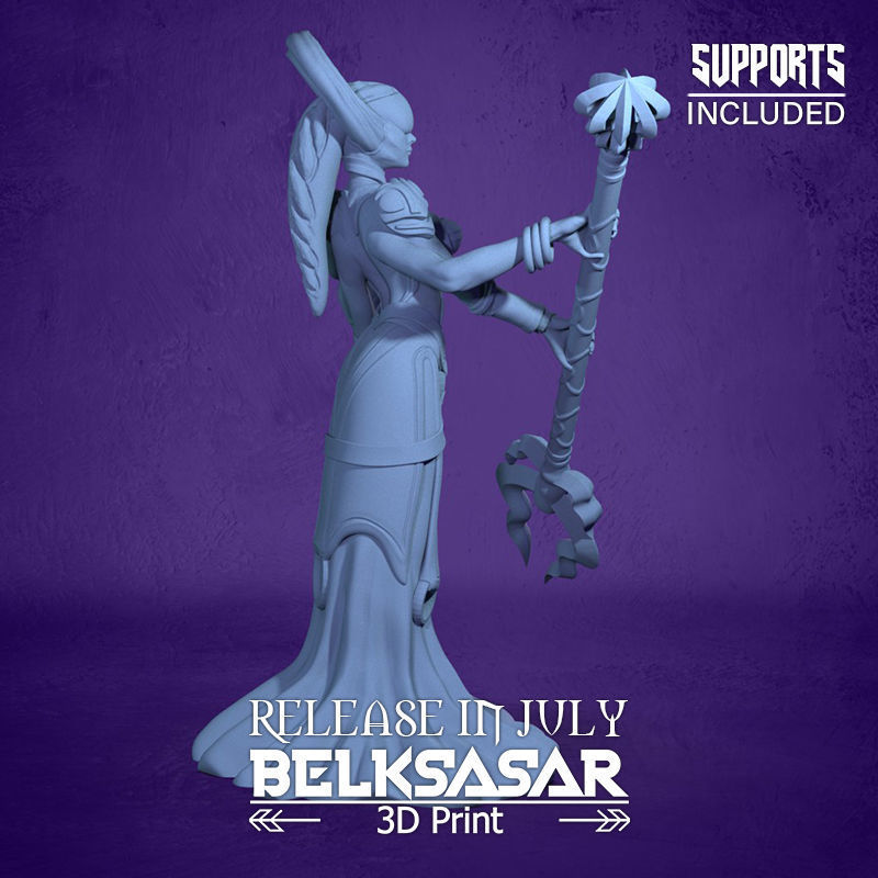 Priestess Seed of Elders Normal and Topless 3D print model_14