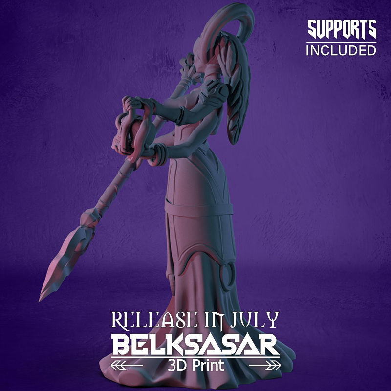 Priestess Seed of Elders Normal and Topless 3D print model_7