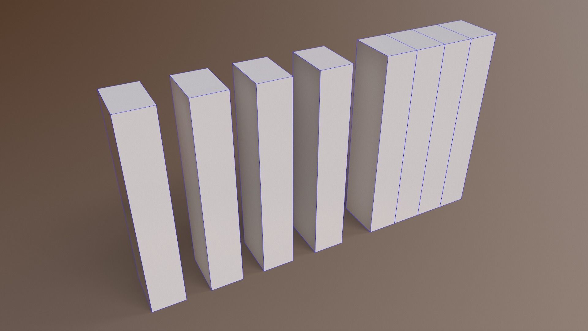 PBR School Gym Locker 02 - Red Low-poly 3D model_32