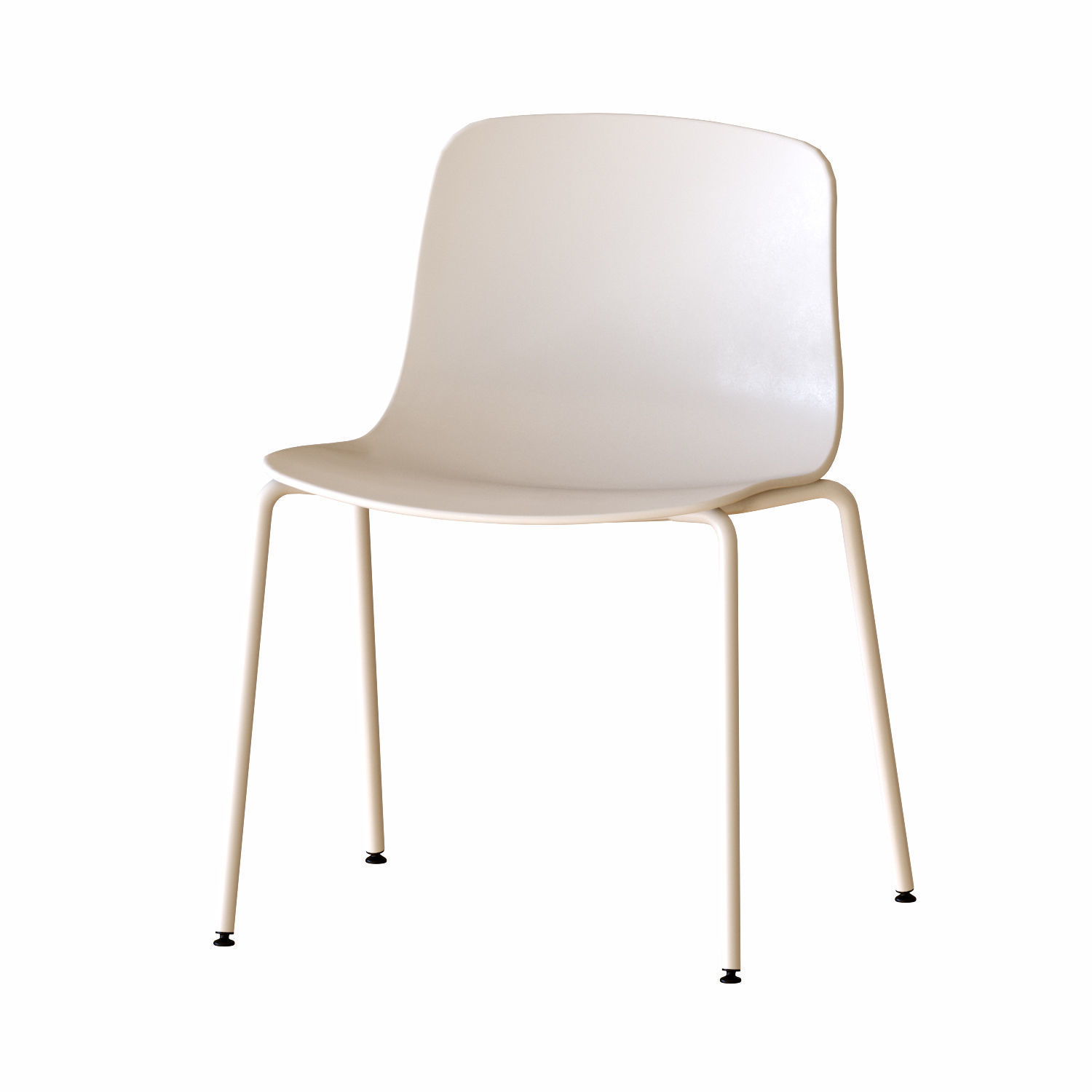 Hay table and chairs set 3 3D model_2