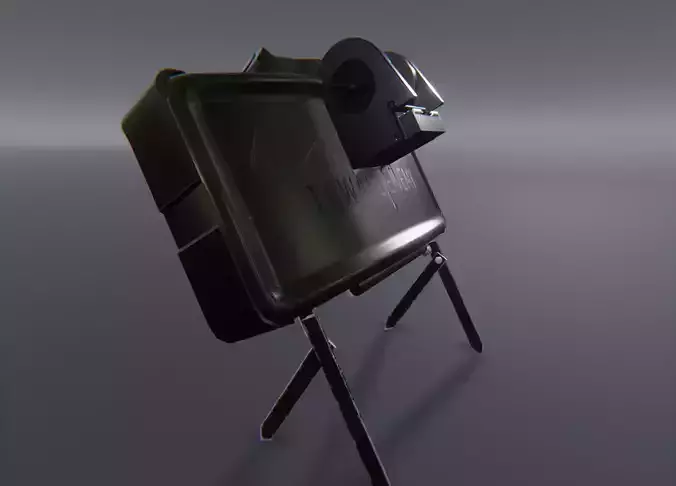 Claymore - M18 Mine Low-poly 3D model