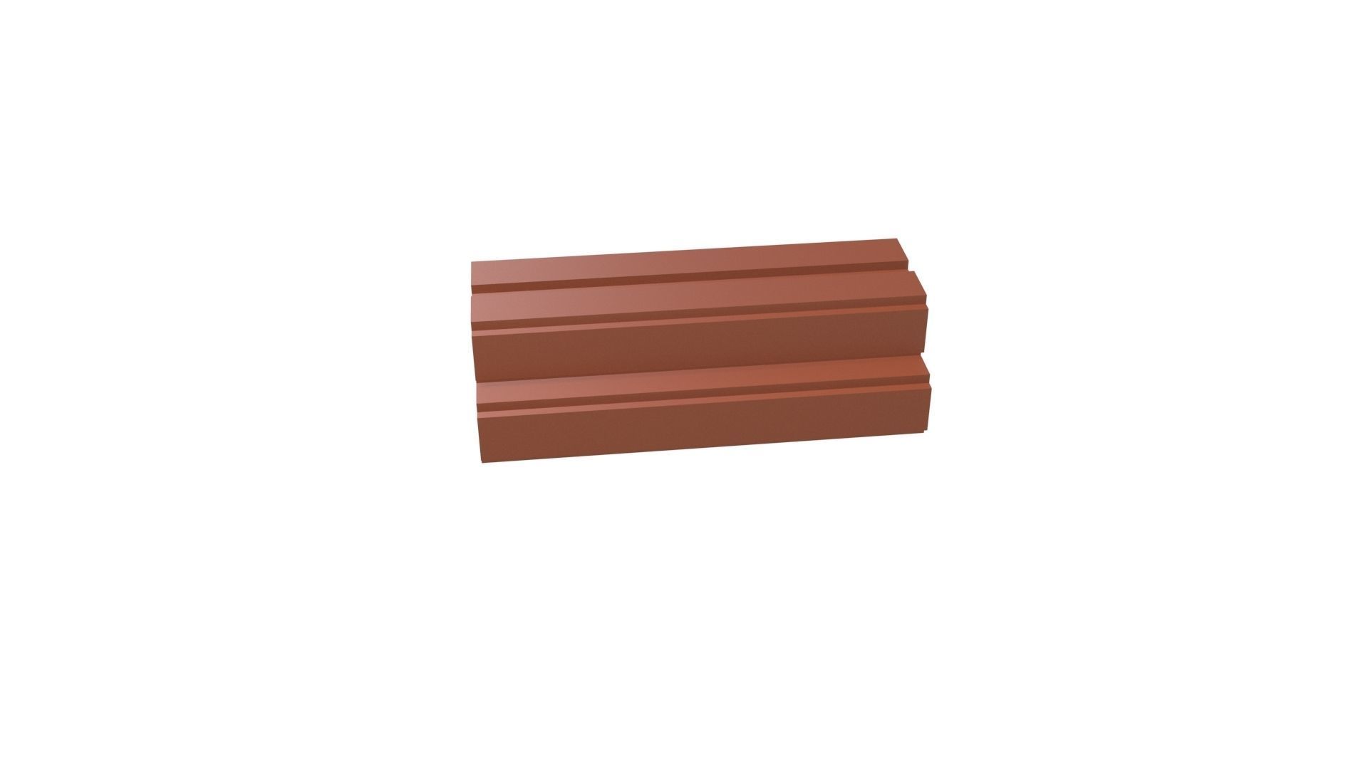 Voxel Wood Log v1 001 Low-poly 3D model_93
