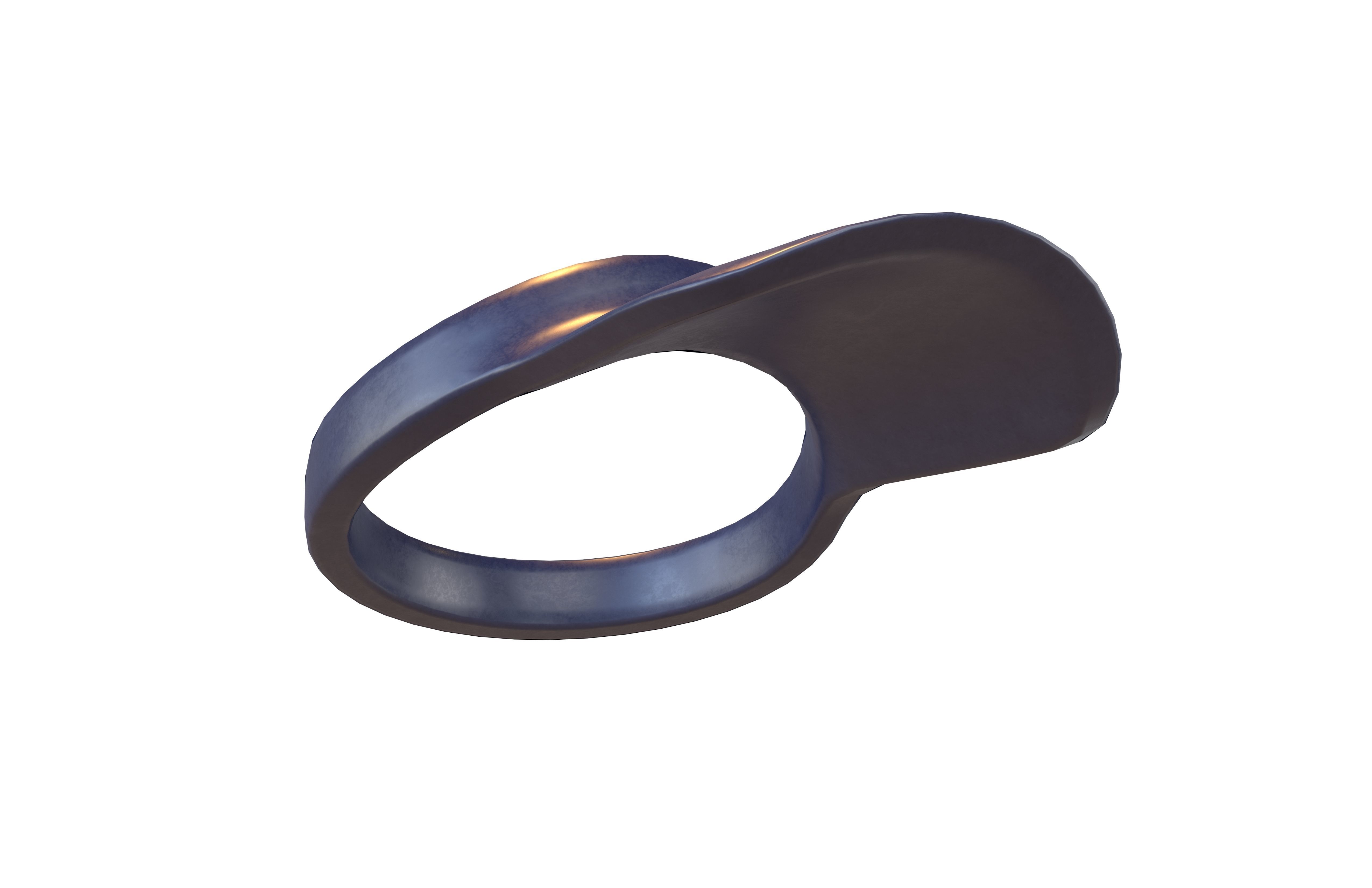 Visor Cap v1 004 Low-poly 3D model_2