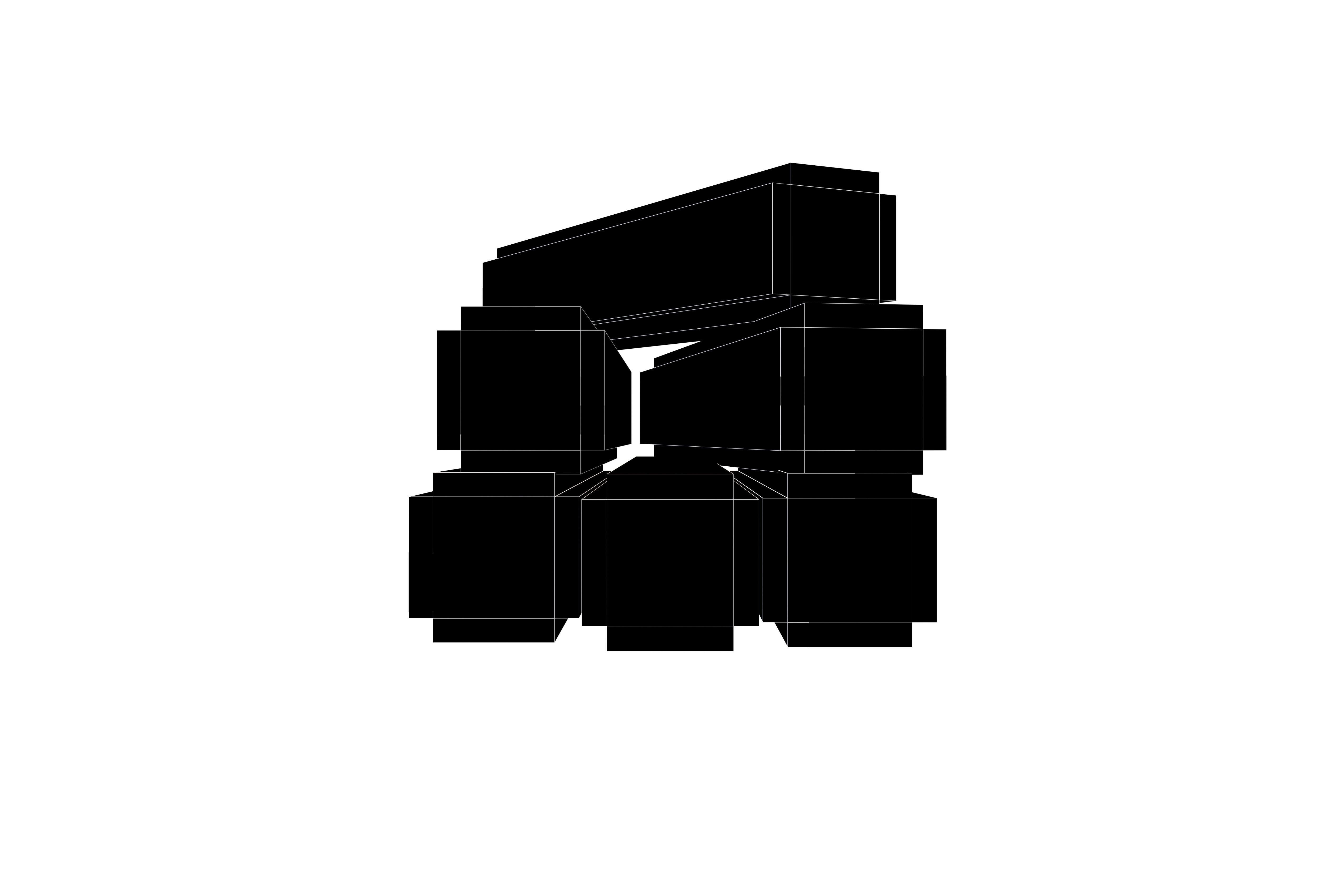 Voxel Wood Log v2 004 Low-poly 3D model_5