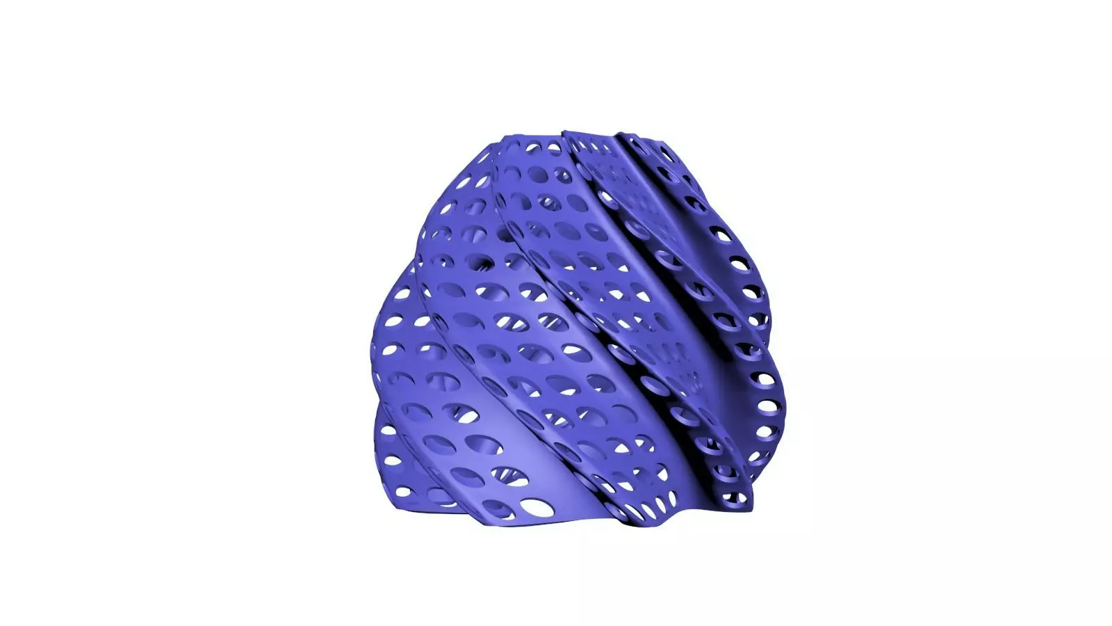Parametric Design hanging lamp 3D print model_0