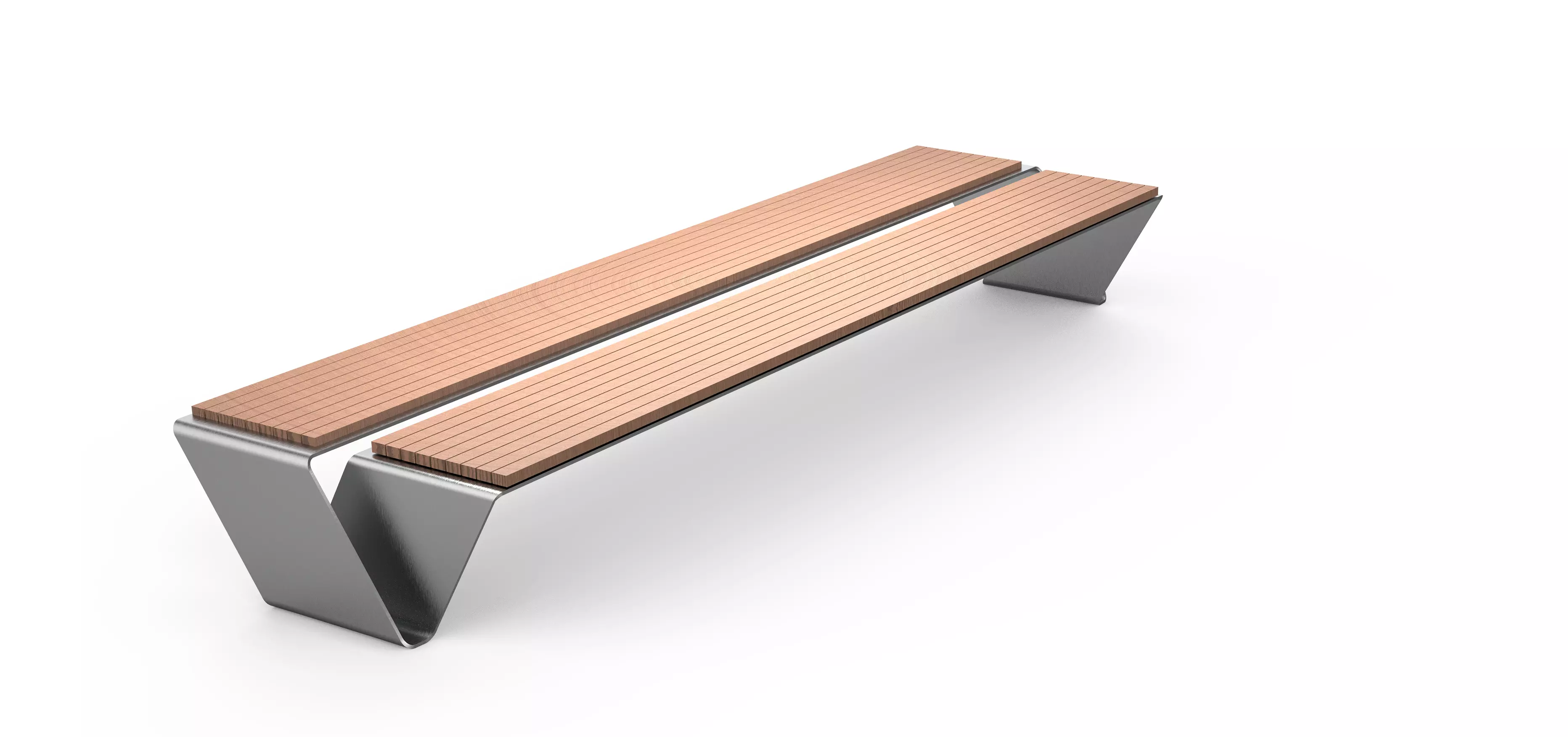 Outdoor Furniture bench 3D print model