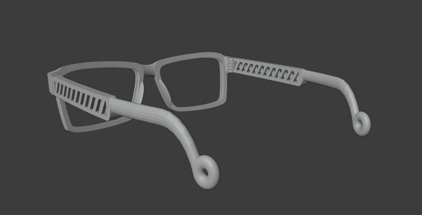 Eye glass for 3d print 3D print model_3