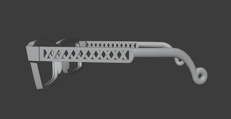 Eye glass for 3d print 3D print model_2