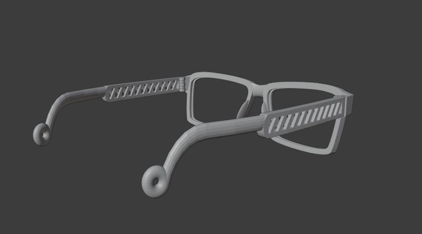 Eye glass for 3d print 3D print model_5