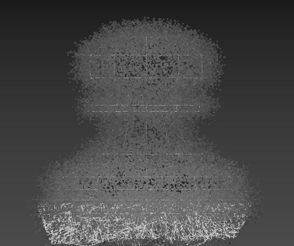Boxwood in pawn form Low-poly 3D model_10