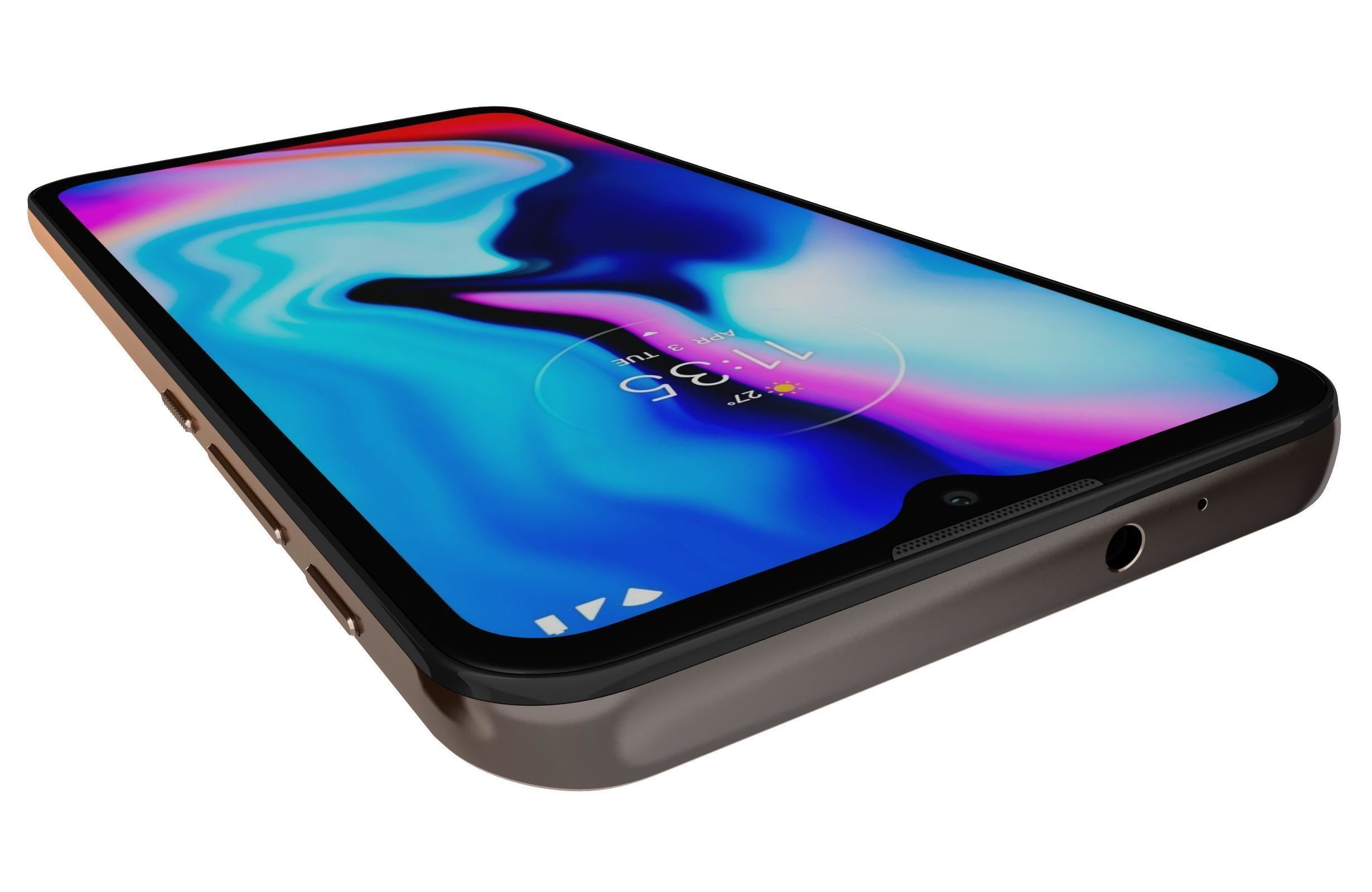 Motorola Moto E7 Plus Amber Bronze 3D model_13