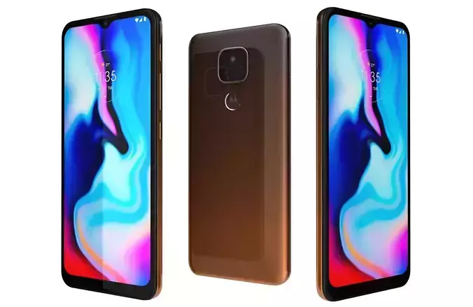 Motorola Moto E7 Plus Amber Bronze