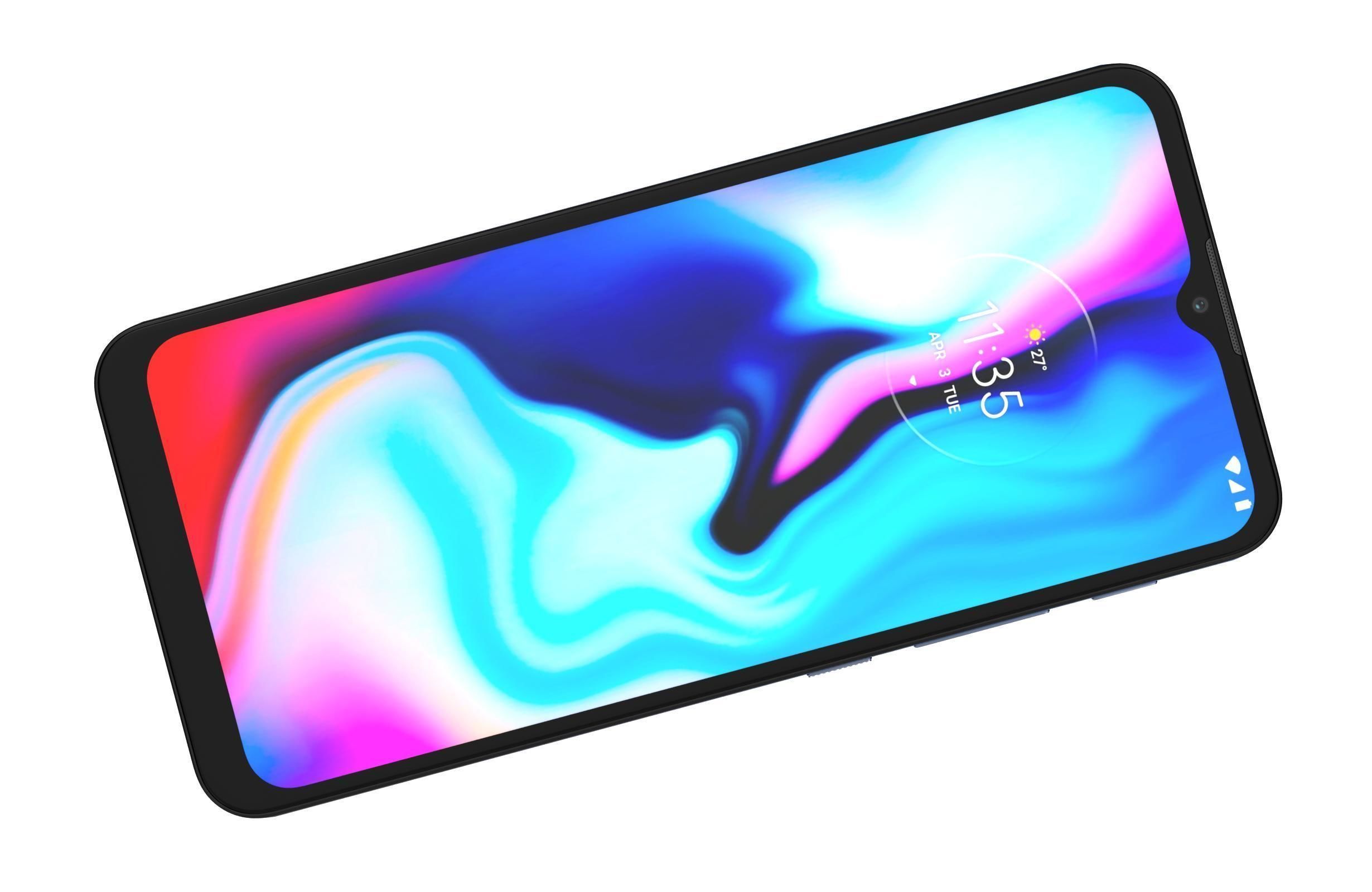 Motorola Moto E7 Plus Navy Blue 3D model_10