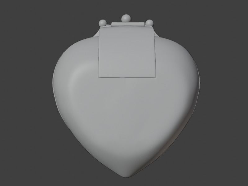 Animated High Poly Cosmic Heart Compact 3D model_4