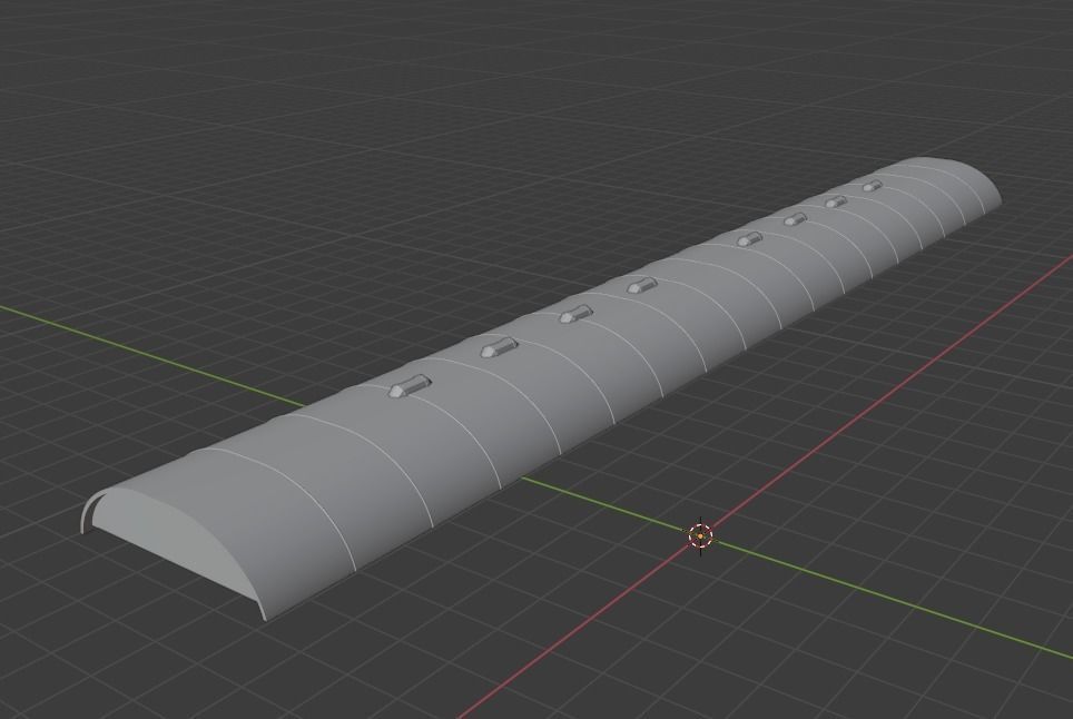 H0 1-87 scale Umbauwagen B4yg 2nd class 3D print model_9