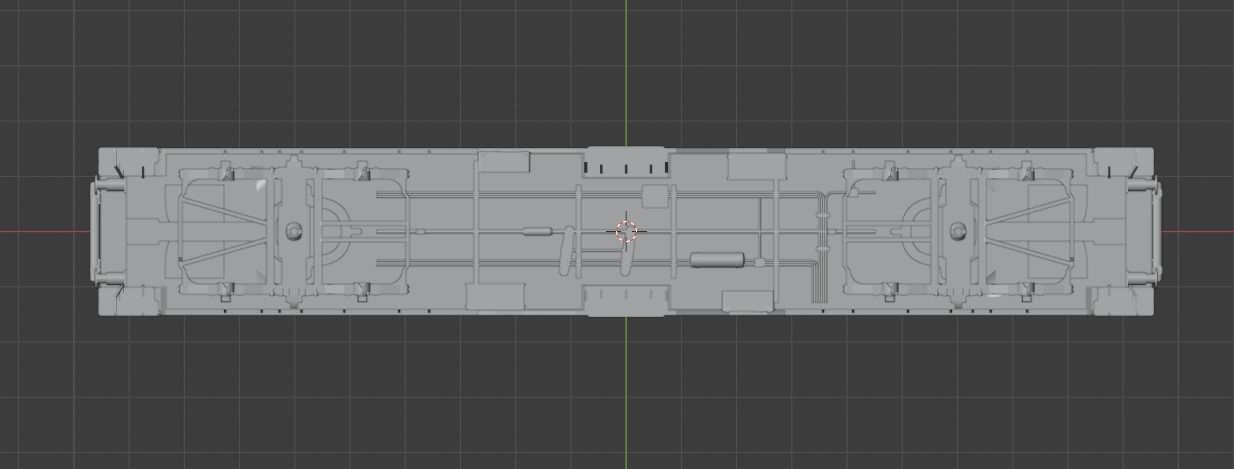 H0 1-87 scale Umbauwagen B4yg 2nd class 3D print model_5
