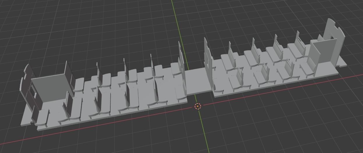 H0 1-87 scale Umbauwagen B4yg 2nd class 3D print model_11