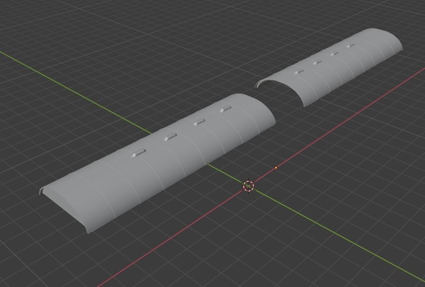 H0 1-87 scale Umbauwagen B4yg 2nd class 3D print model_10