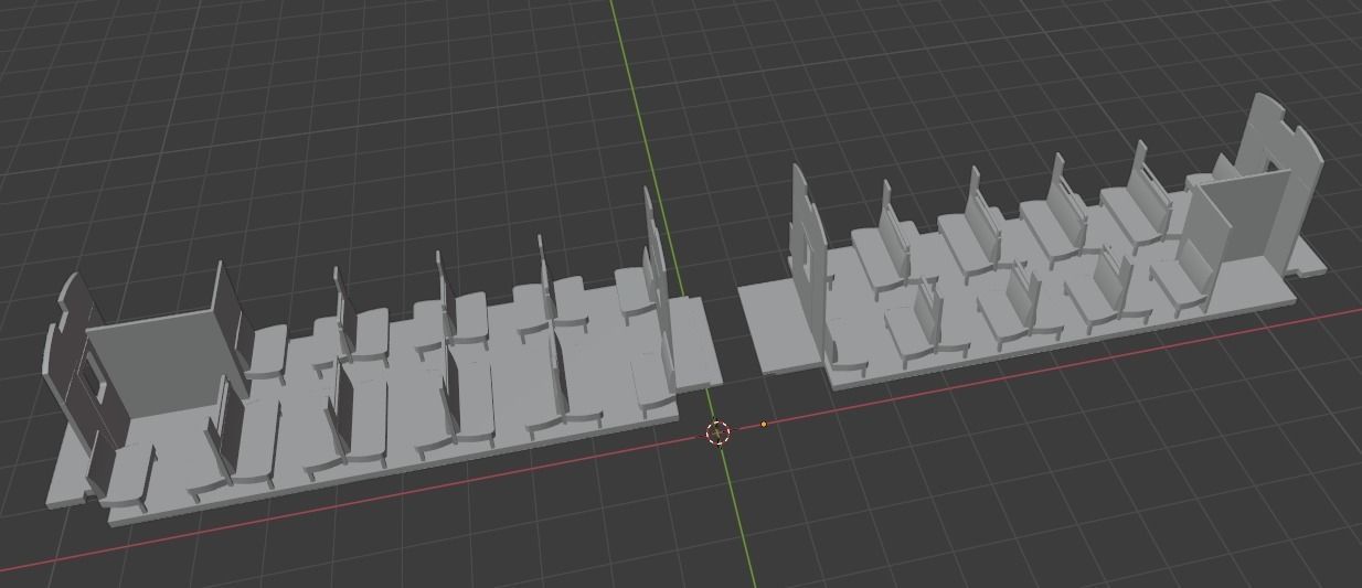 H0 1-87 scale Umbauwagen B4yg 2nd class 3D print model_12