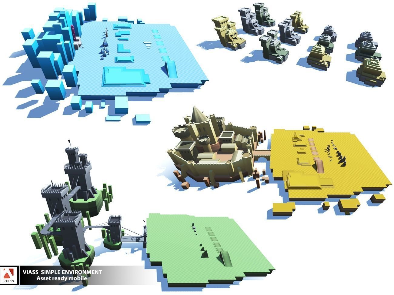 VIASS SIMPLE ADVENTURE PACK Low-poly 3D model_8