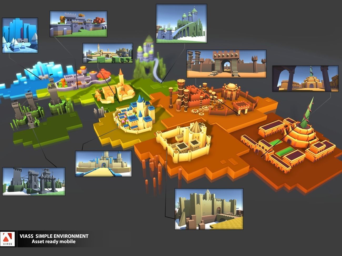 VIASS SIMPLE ADVENTURE PACK Low-poly 3D model_6