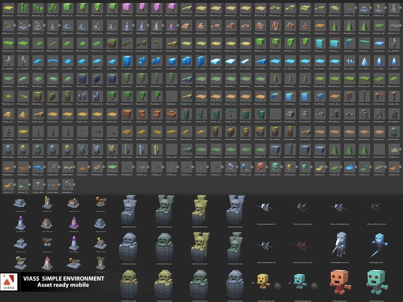 VIASS SIMPLE ADVENTURE PACK Low-poly 3D model_4