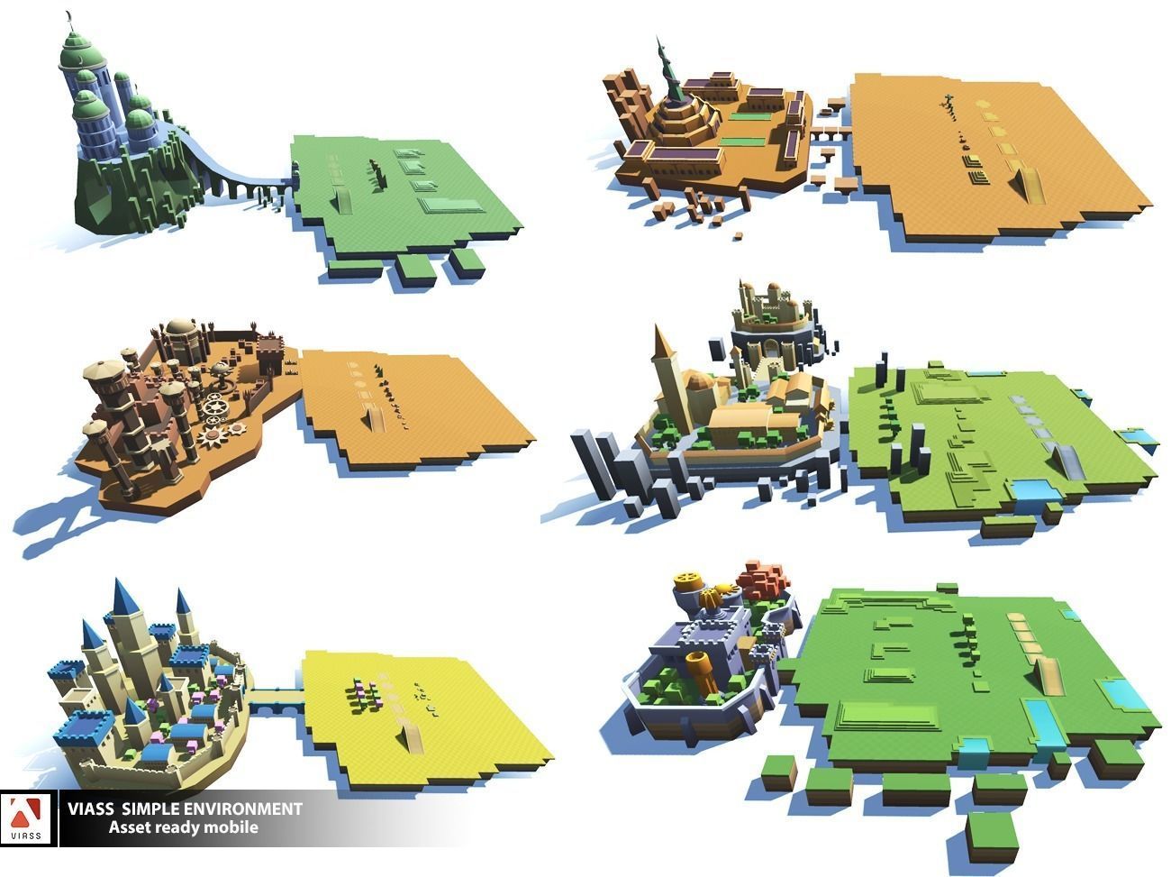 VIASS SIMPLE ADVENTURE PACK Low-poly 3D model_1