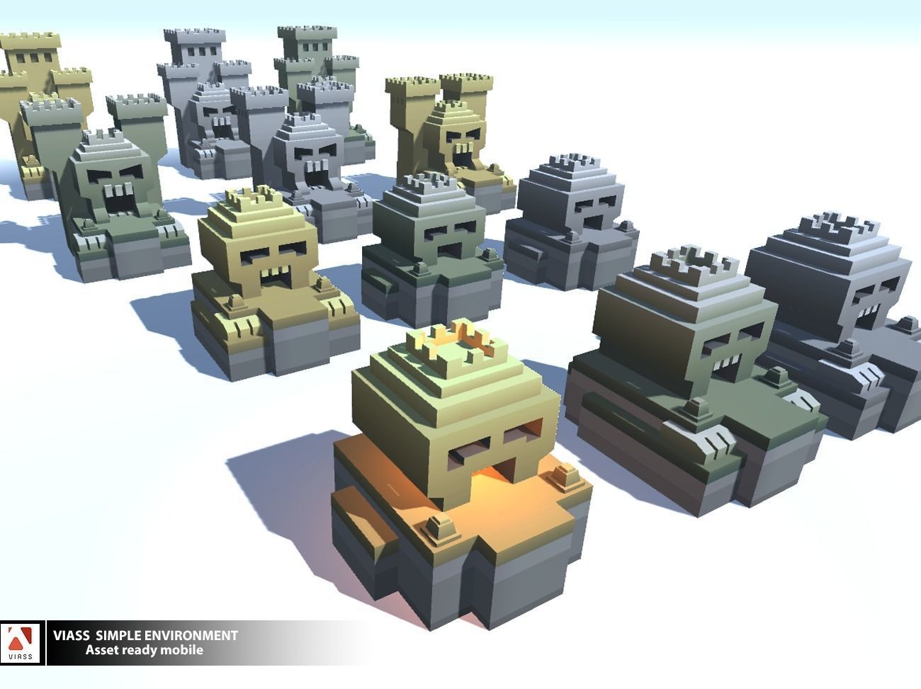 VIASS SIMPLE ADVENTURE PACK Low-poly 3D model_16