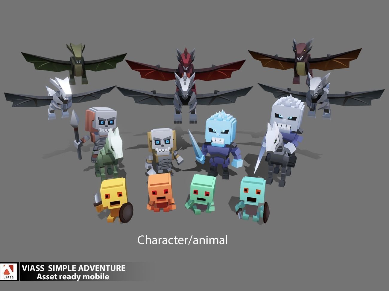 VIASS SIMPLE ADVENTURE PACK Low-poly 3D model_7