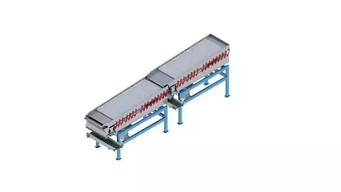 Raisin Sizing Machine 3D model