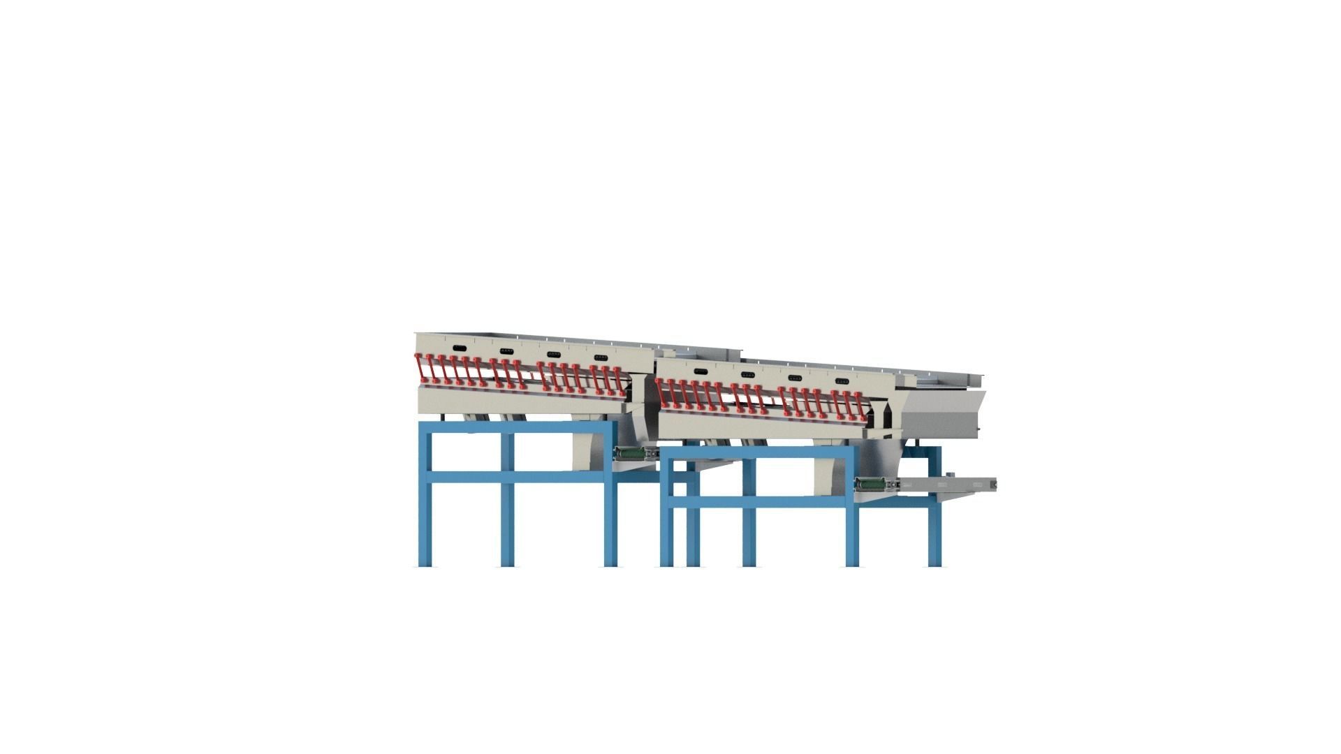 Raisin Sizing Machine 3D model_3