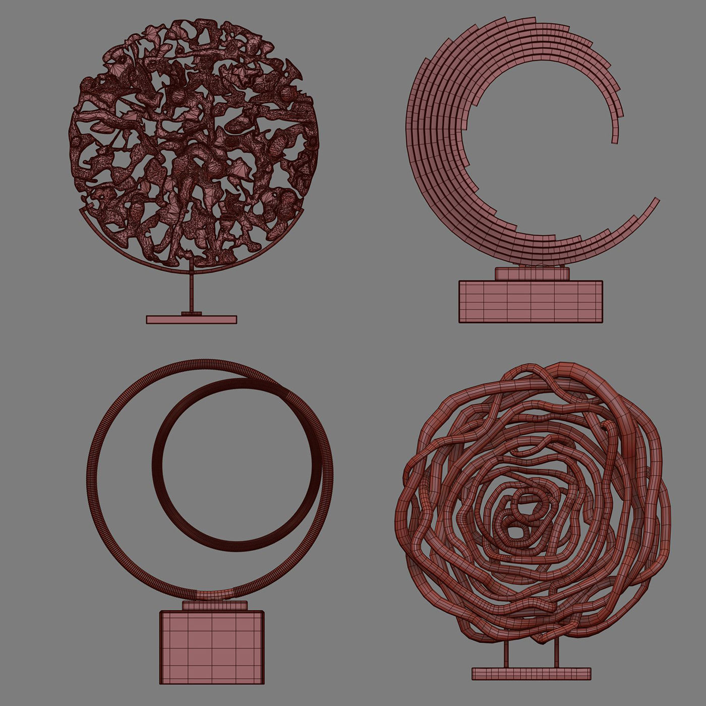 Sculptures 04 3D model_5