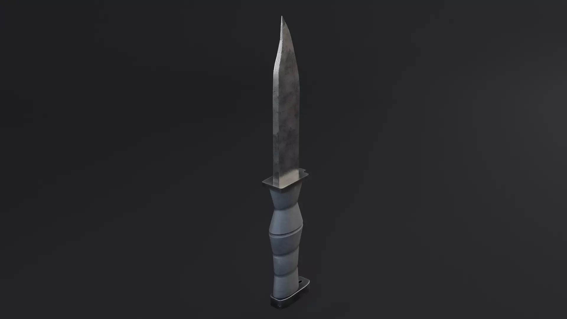 Knife Game Ready Low - Poly 3D Model  Low-poly 3D model_0