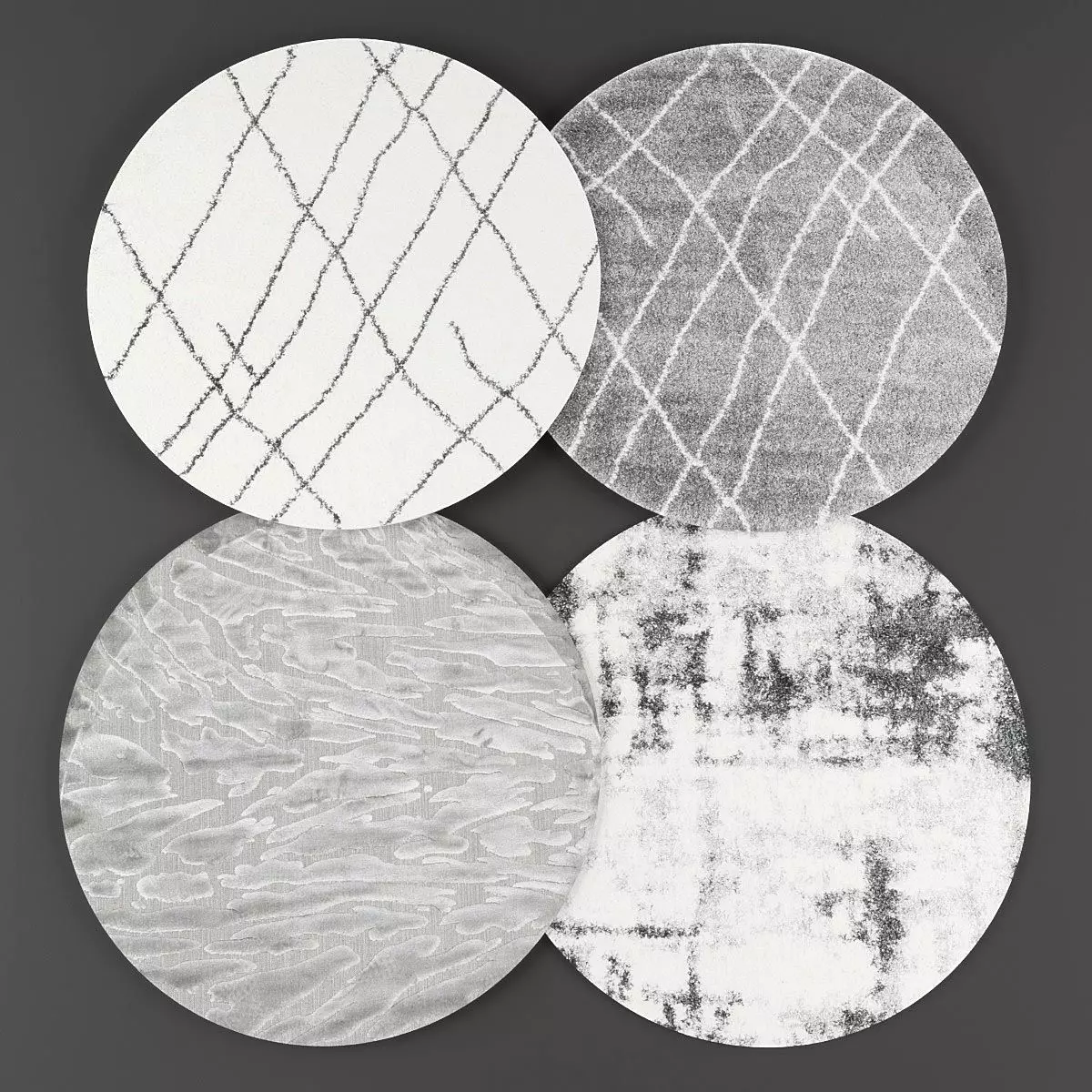 Round rugs01 3D model