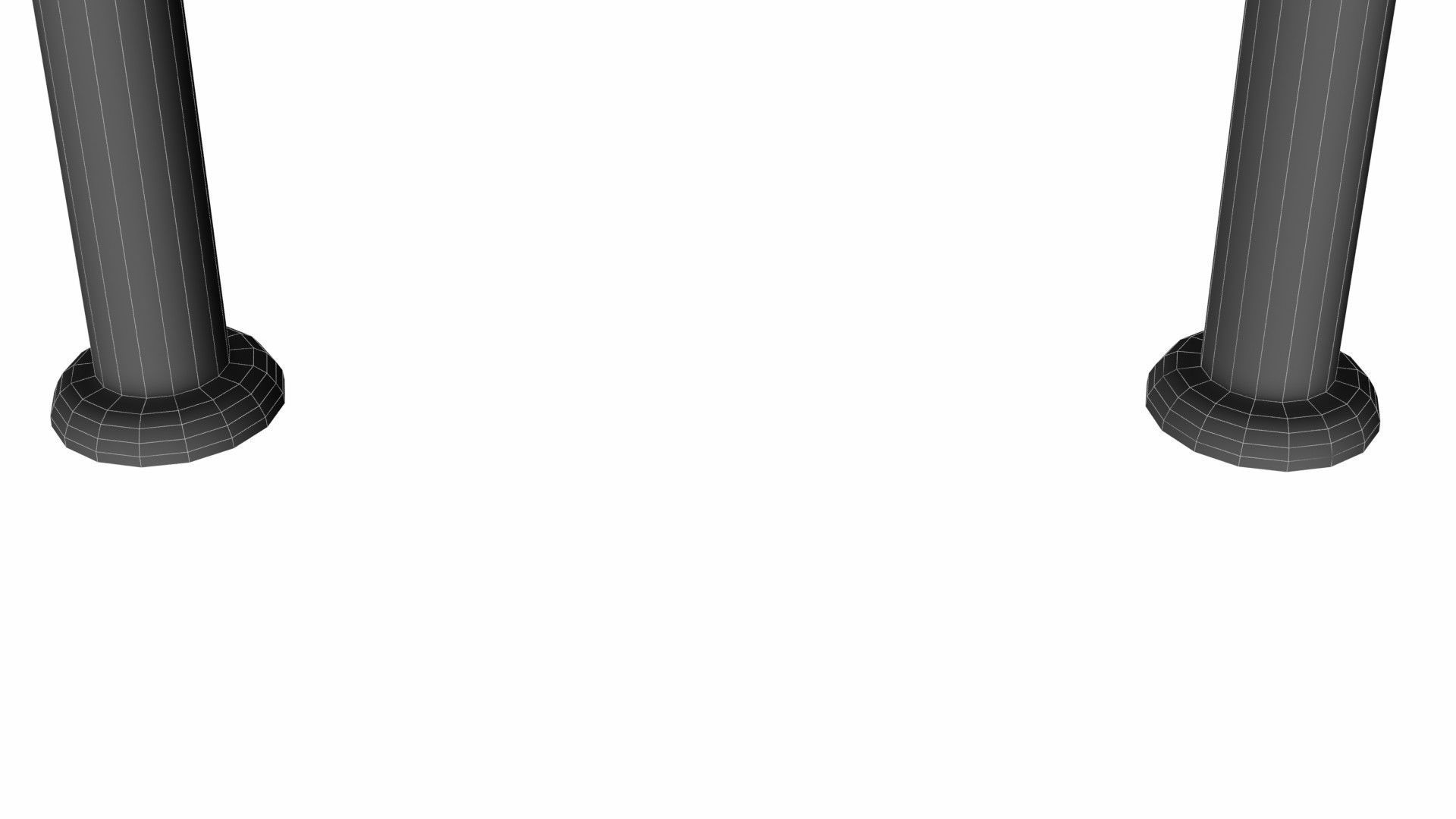 Torii gate nakayama type Low-poly 3D model_12