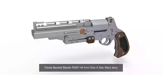 Tobias Beckett Blasters 3D Model Collection