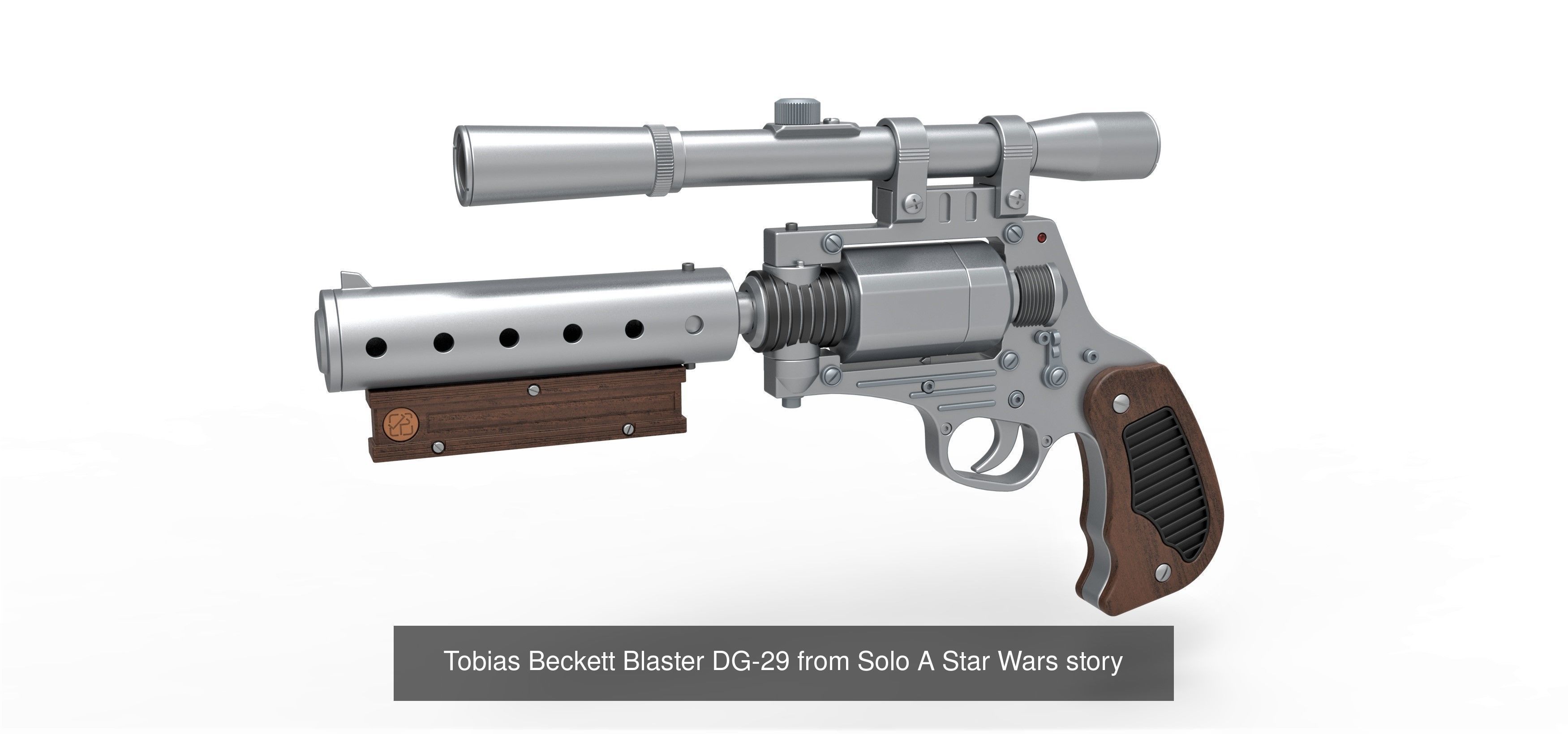 Tobias Beckett Blasters 3D Model Collection_3